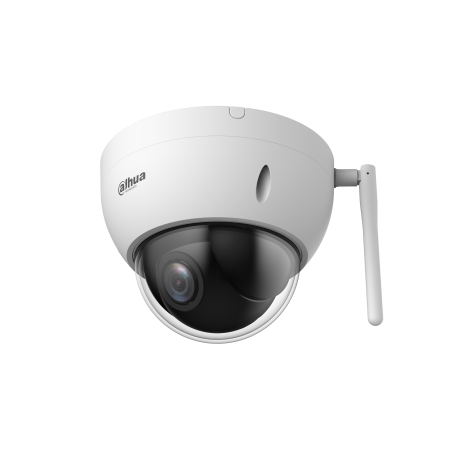 Dahua IP-WLAN-PTZ-Dome-Kamera, 4 MP, 2,8 - 12 mm, IP66, weiß