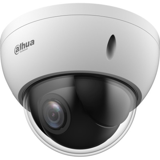 Dahua IP-PTZ-Dome-Kamera, 2 MP, 2,8 - 12 mm, IP66, IK10, weiß