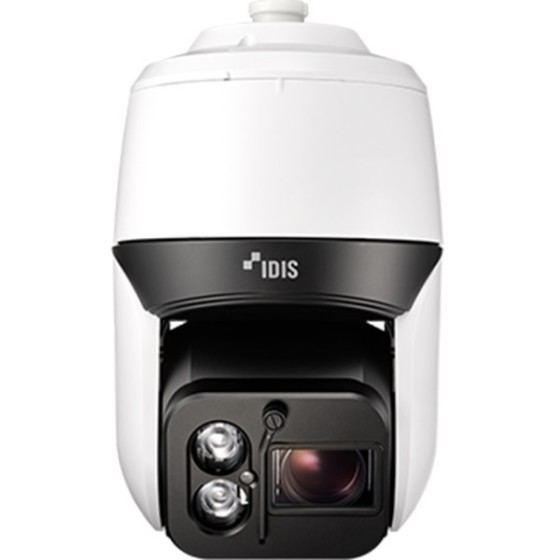 IDIS IP-Speed-Dome-Kamera, 4 MP, IR 400 m, IP66, IK10, NDAA, weiß