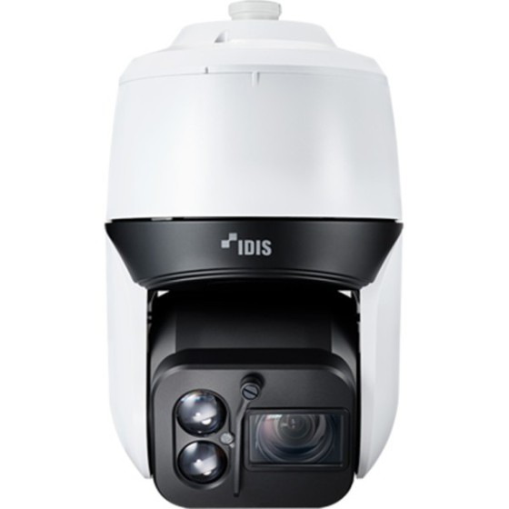 IDIS IP-PTZ-Dome-Kamera, 8 MP, 6,5 - 202 mm, IR 300 m, NDAA, weiß