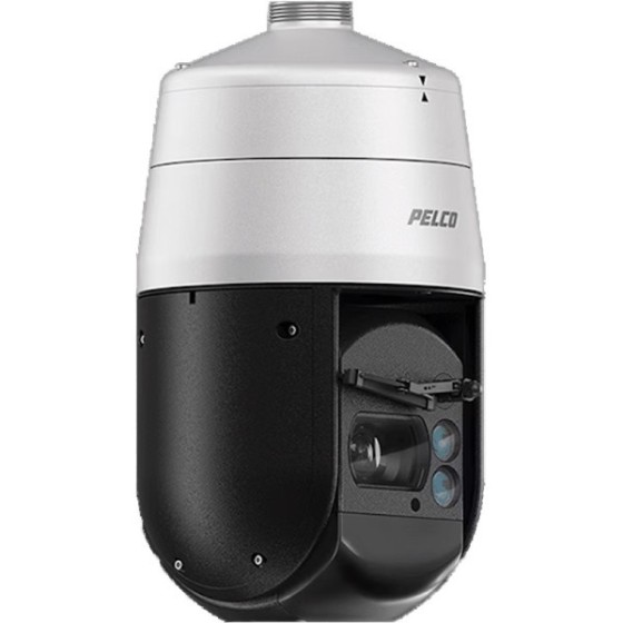 Pelco IP-PTZ-Dome-Kamera, 4K, IP67, IK10, silber
