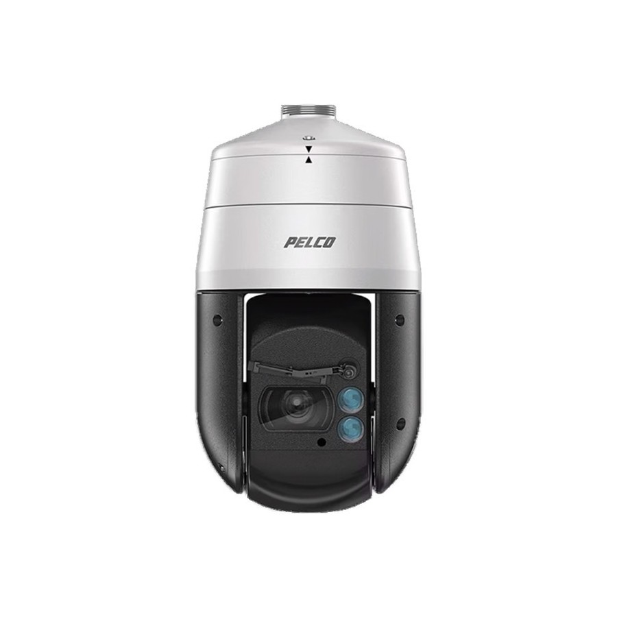 Pelco IP-PTZ-Dome-Kamera, 4K, IP67, IK10, silber