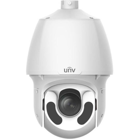Uniview IP-PTZ-Dome-Kamera, 4 MP, IR 150 m, IP66, NDAA, weiß