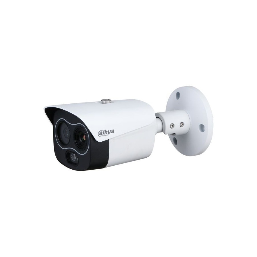 Dahua IP-Thermal-Bullet-Kamera, 4 MP, 1012 mm, IR 30 m, IP67, weiß