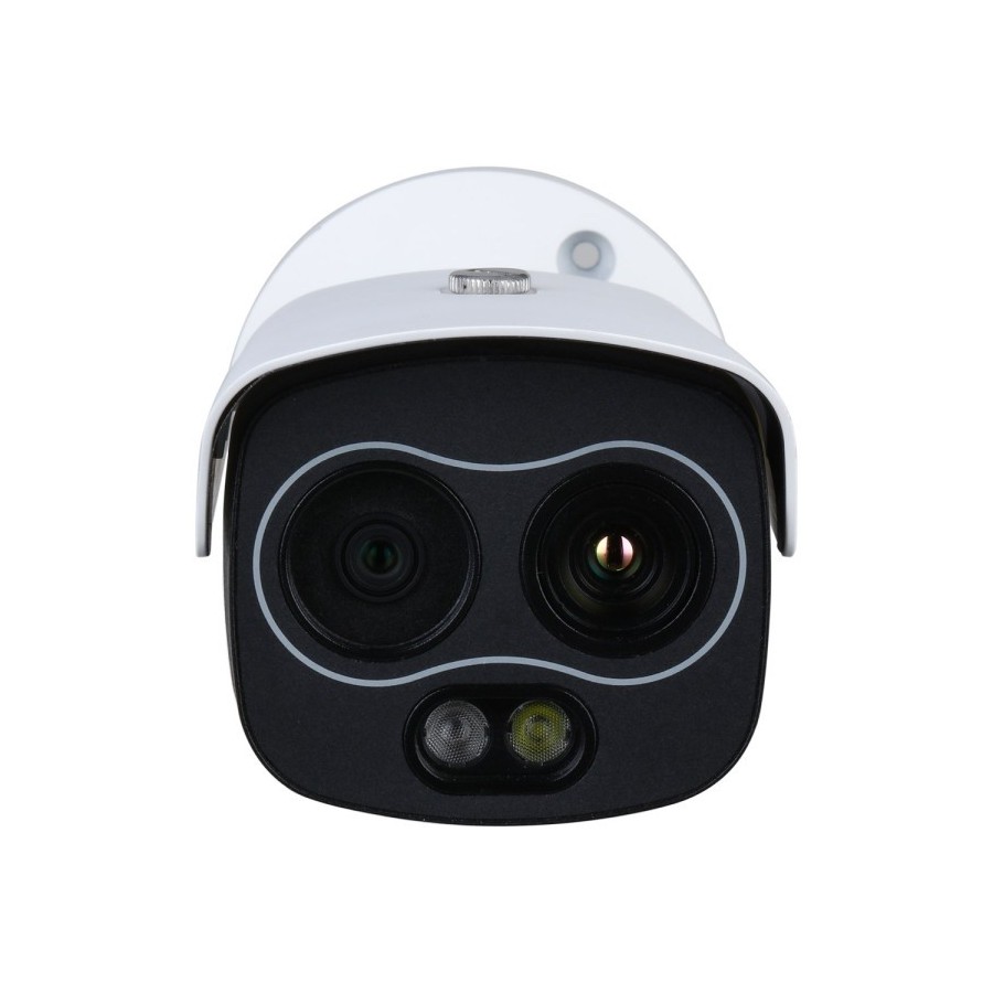 Dahua IP-Thermal-Bullet-Kamera, 4 MP, 3,54mm, IR 30m, IP67, weiß