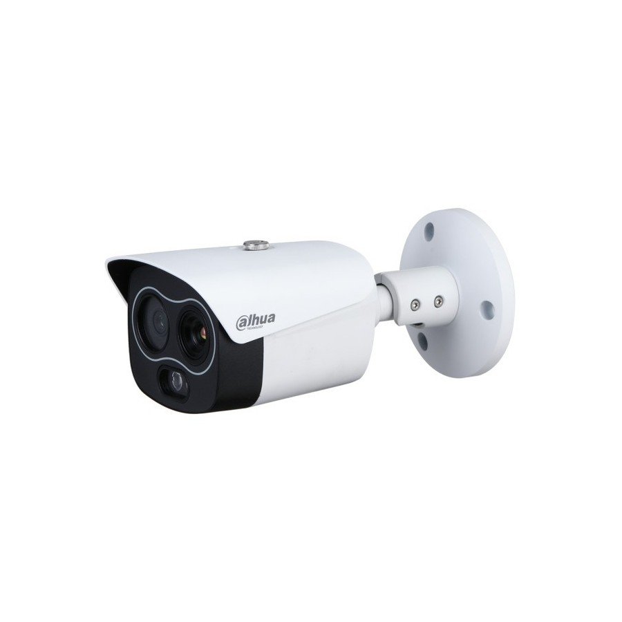 Dahua IP-Thermal-Bullet-Kamera, 4 MP, 78 mm, IR 30 m, IP67, weiß