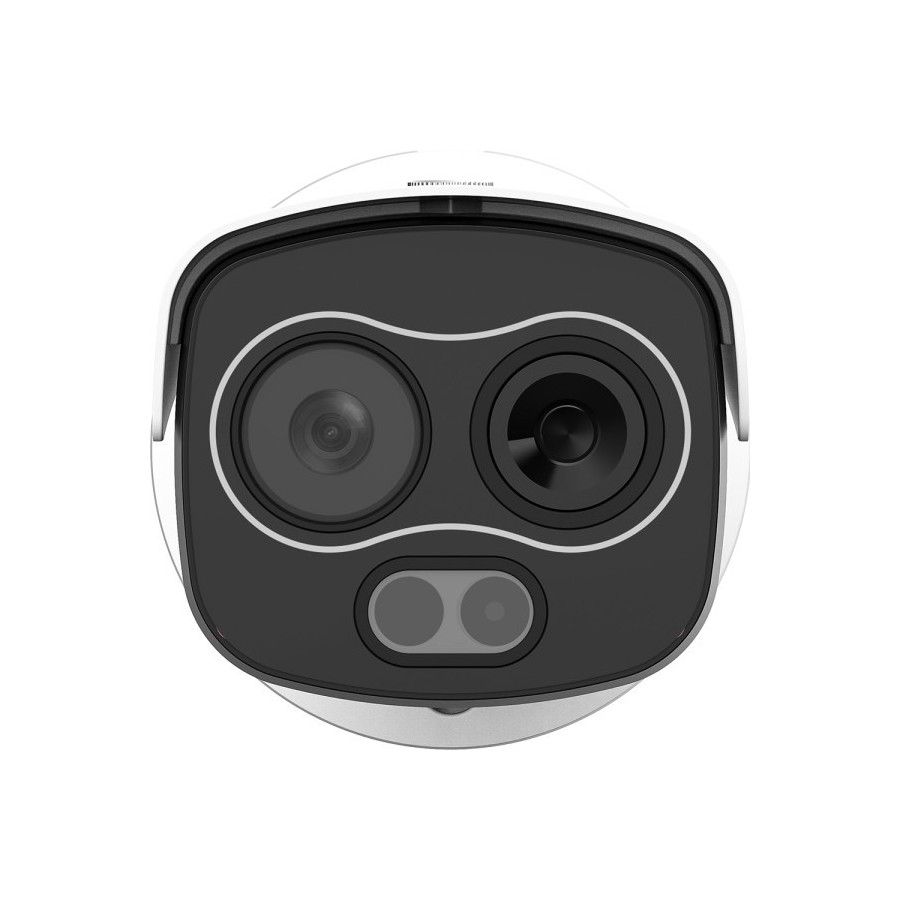 Dahua IP-Thermal-Bullet-Kamera, 4 MP, 10/12 mm, IR 30 m, IP67, weiß