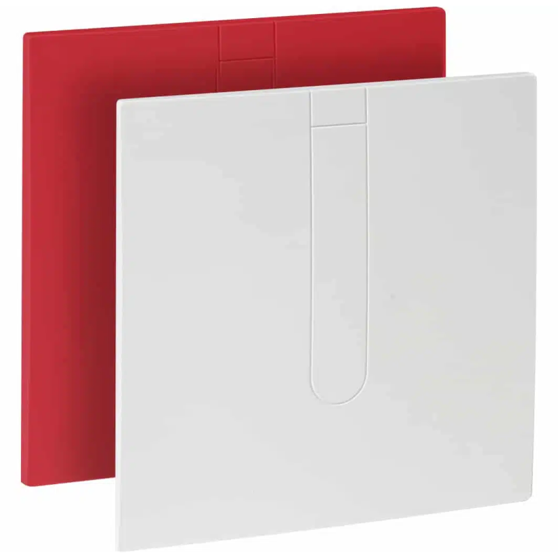 IQ8Wireless Abdeckplatte für Funkinter- face 805601/805602, rot u. weiß