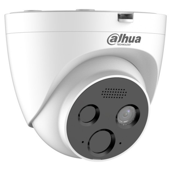 Dahua IP-Dome-Kamera, Flame Detection, 4 MP, 1,2 mm, IR 15 m, IP66