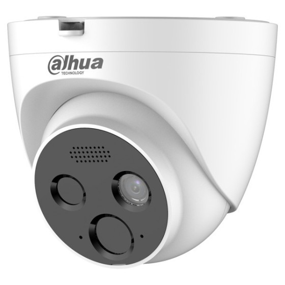 Dahua IP-Dome-Kamera, Flame Detection, 4 MP, 1,2 mm, IR 15 m, IP66