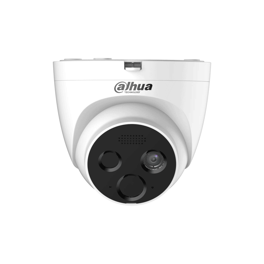 Dahua IP-Dome-Kamera, 2MP, 1,2mm, 4mm, IR15m, Flammen-Erkennung