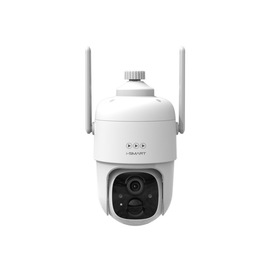 i-SMART Wlan-PT-Dome-Kamera, 3MP, 3,2 mm, weiß, PT, USB-C