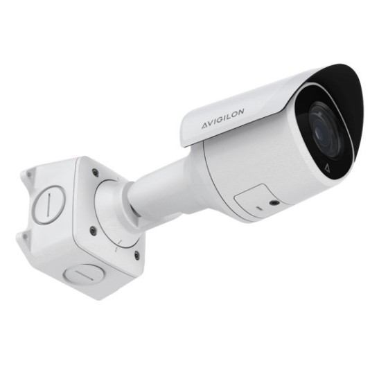 Avigilon IP-Bullet-Kamera, 8 MP, 4,4 - 9,3 mm, IR 50 m, NDAA, weiß