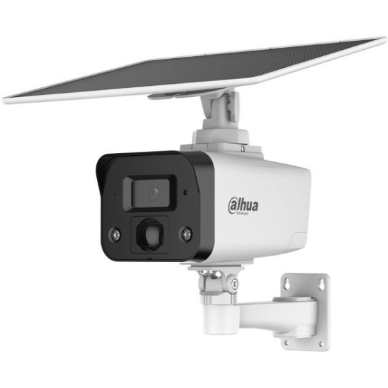Dahua 4G IP-Bullet-Kamera, 4 MP, 3,6 mm, IR 30 m, IP67, weiß