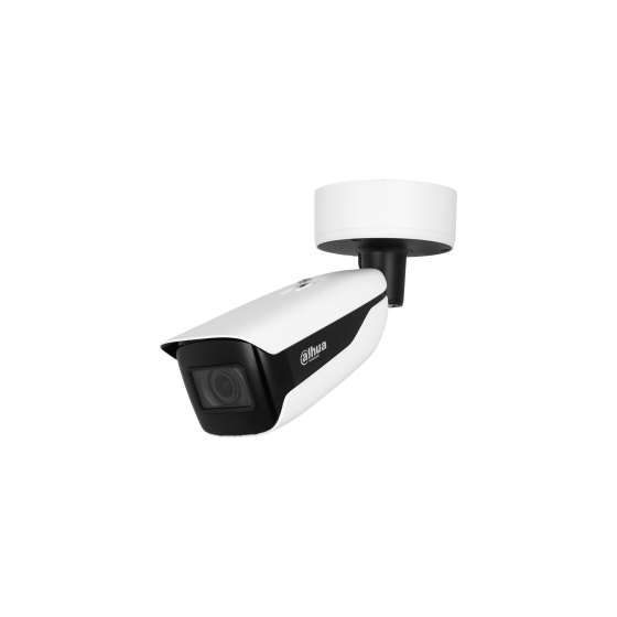Dahua IP-Bullet-Kamera, 8 MP, 2,7 - 12 mm, IR 60 m, IP67, IK10, weiß