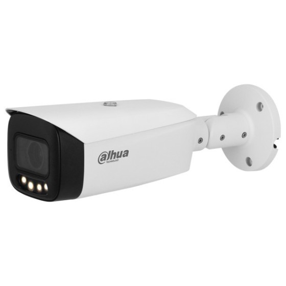 Dahua IP-Bullet-Kamera, 4 MP, 2,7 - 12 mm, IR 70 m, IP67, IK10, weiß