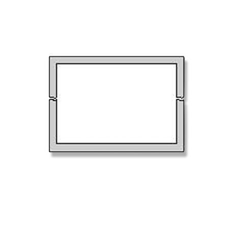 Unterputzrahmen für die BMZ NF 300 bis NF 5000