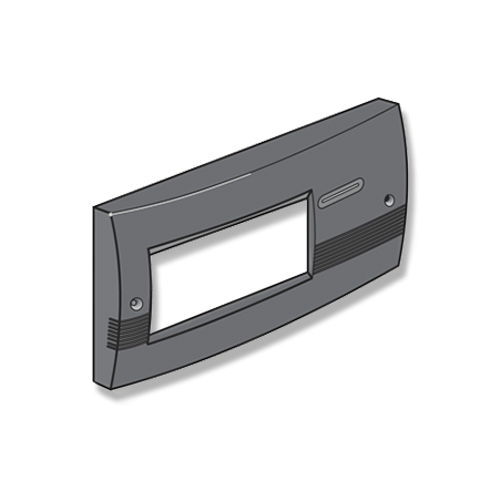 Deckel für Erweiterungen der Zentralen bzw. für die Zusatzgehäuse
