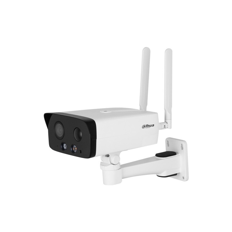 Dahua 4G IP-Bullet-Kamera, 4 MP, 6 mm, IR 50 m, IP67, weiß