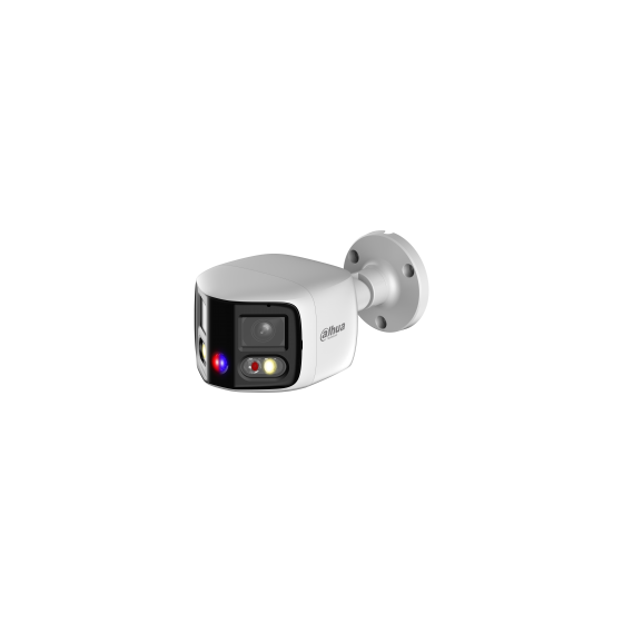 Dahua IP-Dual-Lens-Bullet-Kamera 2x4MP, 2,8mm fix, IR 25m, IP67, weiß