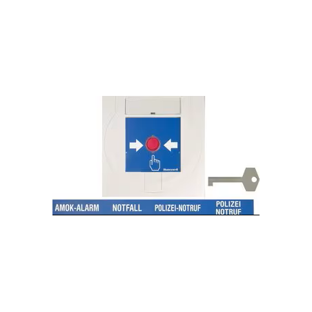 Gehäuse mit Glas, perlweiß, ähnlich RAL 1013