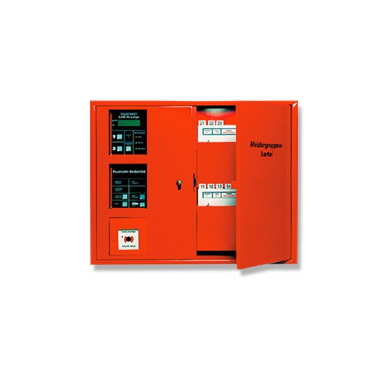 Feuerwehrinformations- und Bedientableau