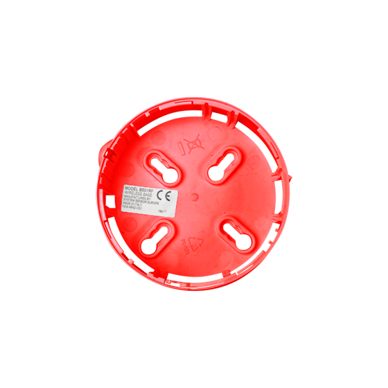 Sockel für einen Signalgeber des AGILE Funksystems, rot