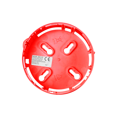 Sockel für einen Signalgeber des AGILE Funksystems, rot