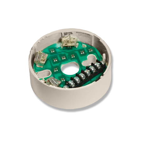 Standard-Sockel mit integrierter Melderheizung für den Notifier - Ringbus