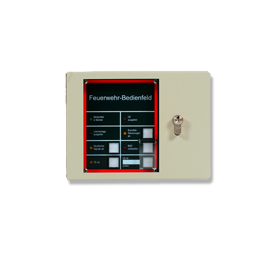 Feuerwehrbedienfeld