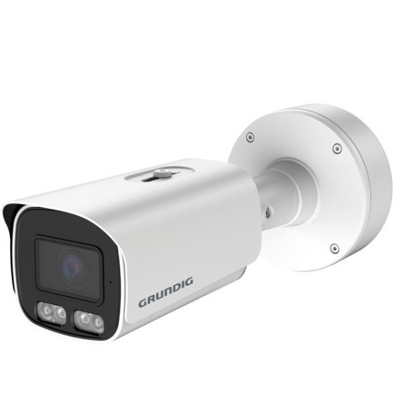 SMART IP-Bullet-Kamera, 8 MP, 2,8 - 12 mm, IR 50 m, IP67, NDAA, weiß