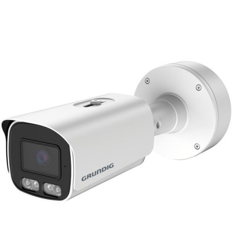 SMART IP-Bullet-Kamera, 8 MP, 2,8 - 12 mm, IR 50 m, IP67, IK10, NDAA, weiß