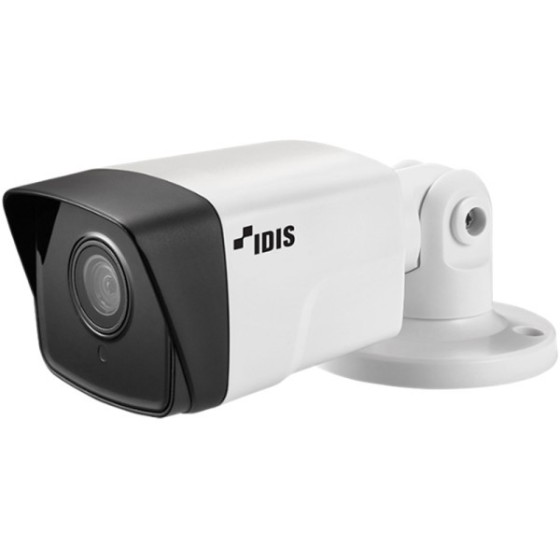 IDIS IP-Bullet-Kamera, 2 MP, 2,8 mm, IR 20 m, IP66, IK10, NDAA, weiß
