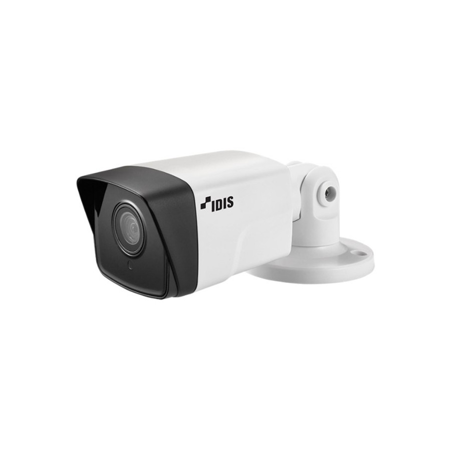IDIS IP-Bullet-Kamera, 2 MP, 2,8 mm, IR 20 m, IP66, IK10, NDAA, weiß