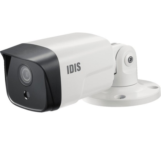 IDIS IP-Bullet-Kamera, 2 MP, 2,8 mm, IR 30 m, IP67, IK10, NDAA, weiß