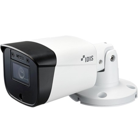 IDIS IP-Bullet-Kamera, 2 MP, 2,8 mm, IR 30 m, IP67, IK10, NDAA, weiß