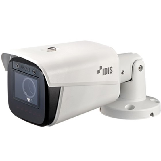 IDIS IP-Bullet-Kamera, 2 MP, 2,8 - 12 mm, IR 50 m, IP67, IK10, NDAA, weiß