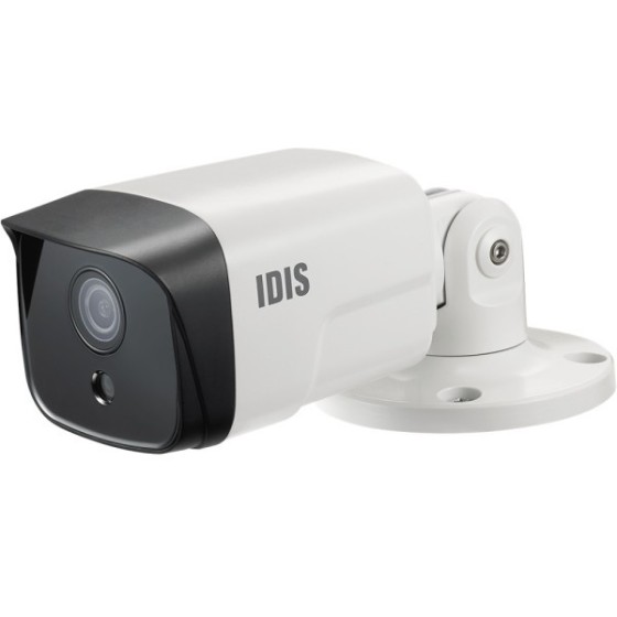 IDIS IP-Bullet-Kamera, 5 MP, 2,8 mm, IR 20 m, IP67, IK10, NDAA, weiß