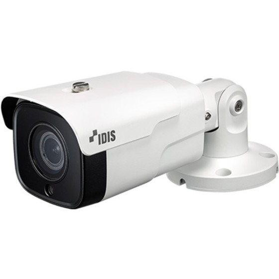 IDIS IP-Bullet-Kamera, 8 MP, 2,7 - 13,5 mm, IR 40 m, IP67, NDAA, weiß