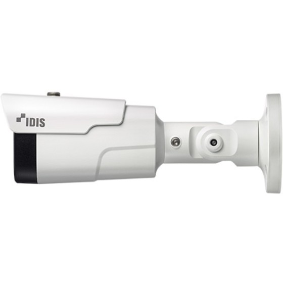 IDIS IP-Bullet-Kamera, 8 MP, 2,7 - 13,5 mm, IR 40 m, IP67, NDAA, weiß