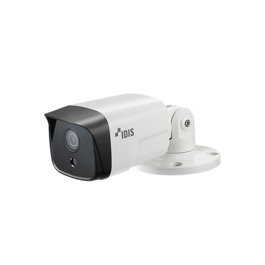 IDIS IP-Bullet-Kamera, 8 MP, 3,3 mm, IR 30 m, IP67, IK10, NDAA, weiß