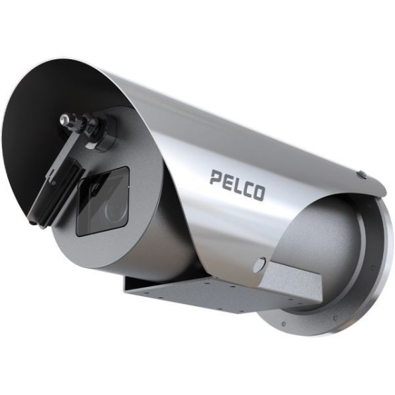 Pelco IP-Bullet-Kamera, 2 MP, 4,3 - 129 mm, explosionsgeschützt, silber