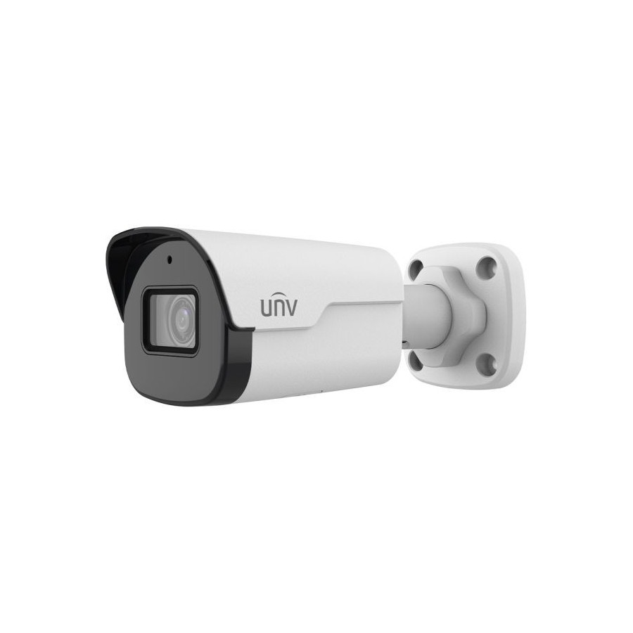 Uniview IP-Bullet-Kamera, 8 MP, 4 mm, IR 30 m, IP67, NDAA, weiß