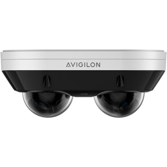 Avigilon IP-Dual-Head-Dome-Kamera, 2 x 3 MP, IP68, IK10, weiß, schwarz