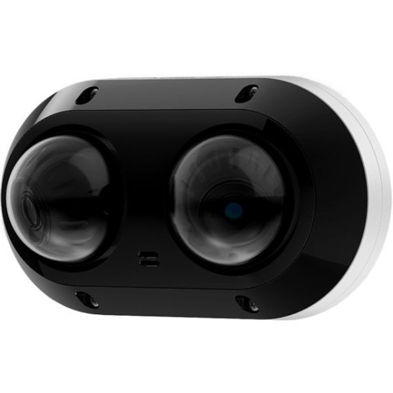 Avigilon IP-Dual-Head-Dome-Kamera, 2 x 3 MP, IP68, IK10, weiß, schwarz