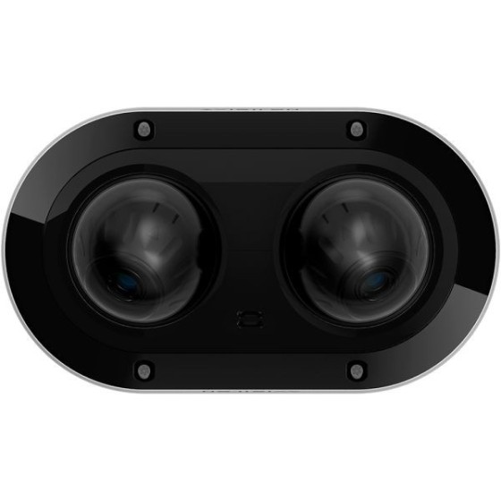 Avigilon IP-Dual-Head-Dome-Kamera, 2 x 5 MP, IP68, IK10, weiß, schwarz