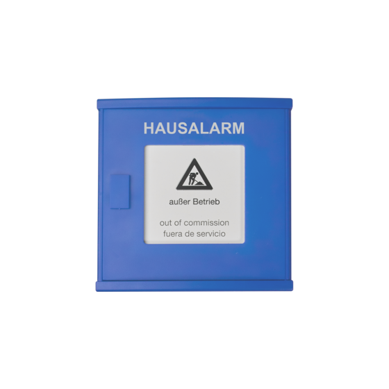 Handmelder zur internen Alarmauslösung