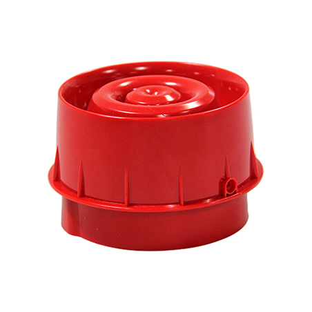 Adressierbare akustische Wandsirene rot, für das AGILE Funksystem