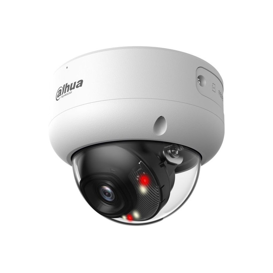 IP-Dome-Kamera, 4 MP, 2,8 mm, IR 40 m, IP67, IK10, weiß