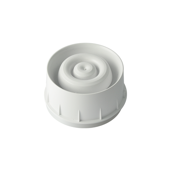 Adressierbare akustische Wandsirene weiß, für das AGILE Funksystem